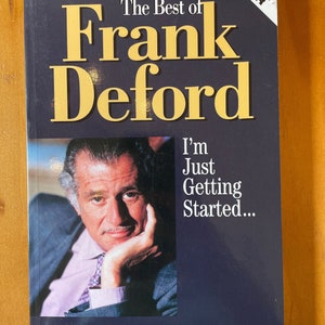 SIGNED The Best of Frank Deford: I'm Just Getting Started, 2001