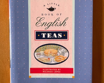 FIRST EDITION A Little Book of English teas by Rosa Master, 1989