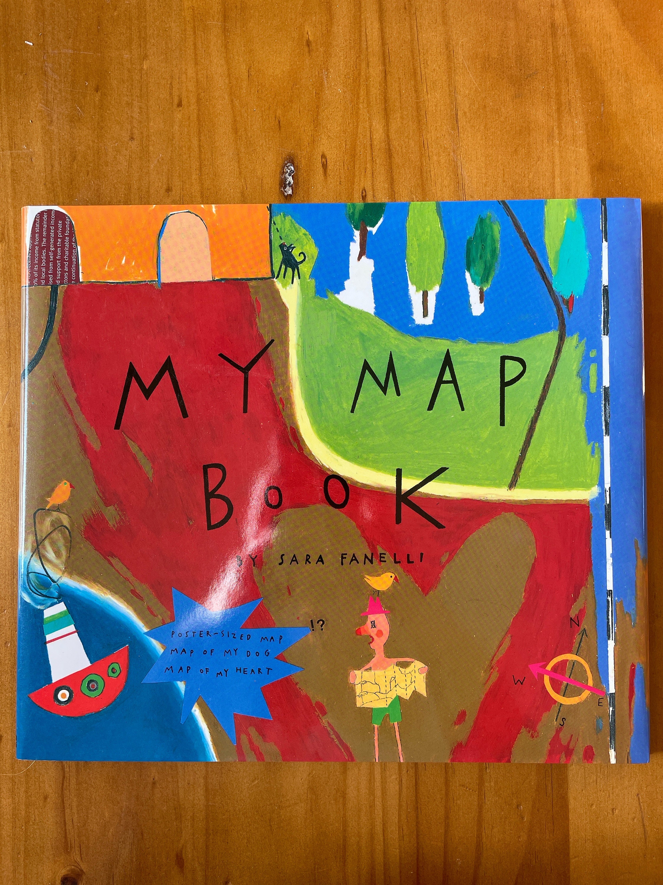 サラファネリ ディア・ダイアリーMY MAP BOOK Amazon.com: My Map Book: 9780062898876: Fanelli, Sara