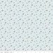 Sweet Orchard Floral Aqua yardage by Down Grapevine Lane for Riley Blake