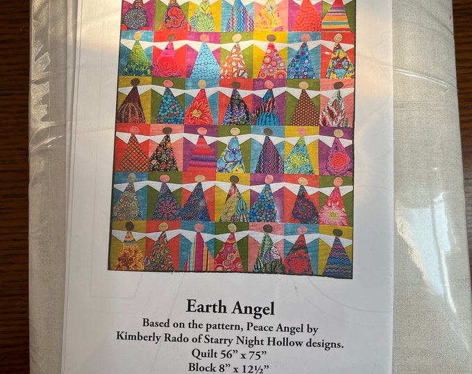 Earth Angel Quilt Kit Plus Templates, Based on Pattern by Kimberly Rado