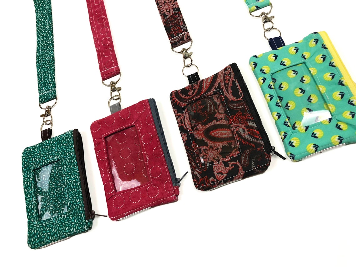 ID Wallet Lanyard Student ID Wallet Badge Wallet ID Etsy