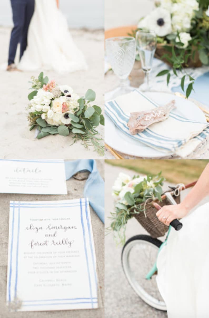 Nautical Wedding Invitations Nantucket Wedding Invitations Cape Cod Wedding Invites Martha/'s Vineyard Invites Island Wedding