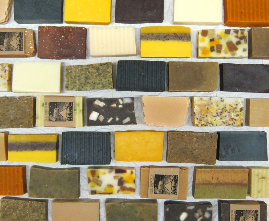 Bamboo Charcoal and Pine Tar Soaps the Traditionally Etsy