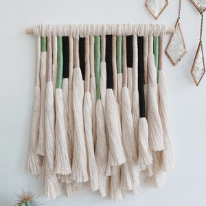 mariposa / macrame wall hanging