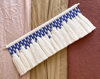 checkered wall hanging / ames