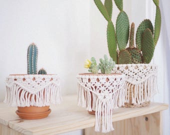 arden / macrame planter wrap / macrame home decor / macrame pot wraps / macrame planter decor / macrame plant hanger