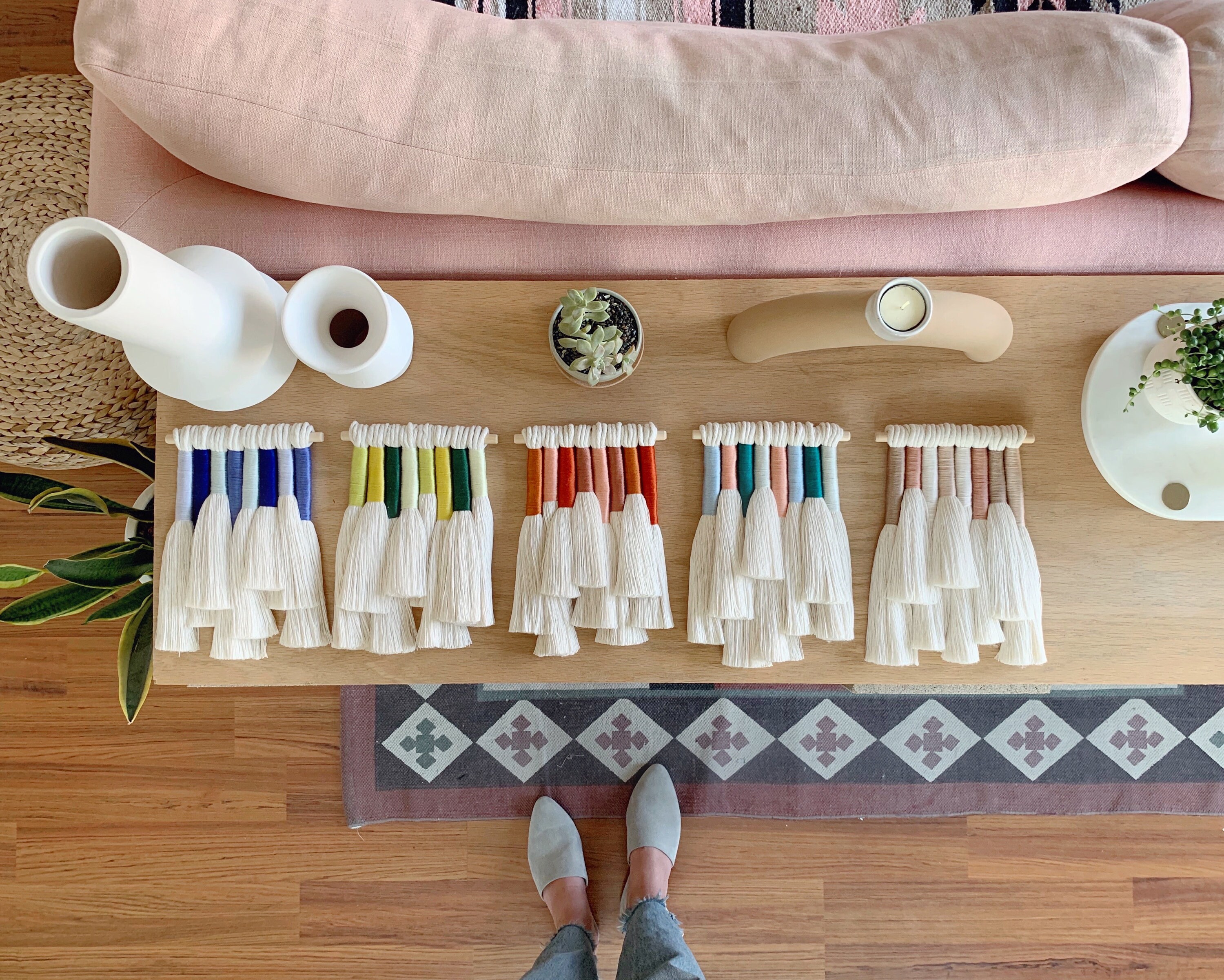 Mini Genévrier/Macramé Landau