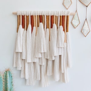 mariposa / macrame wall hanging