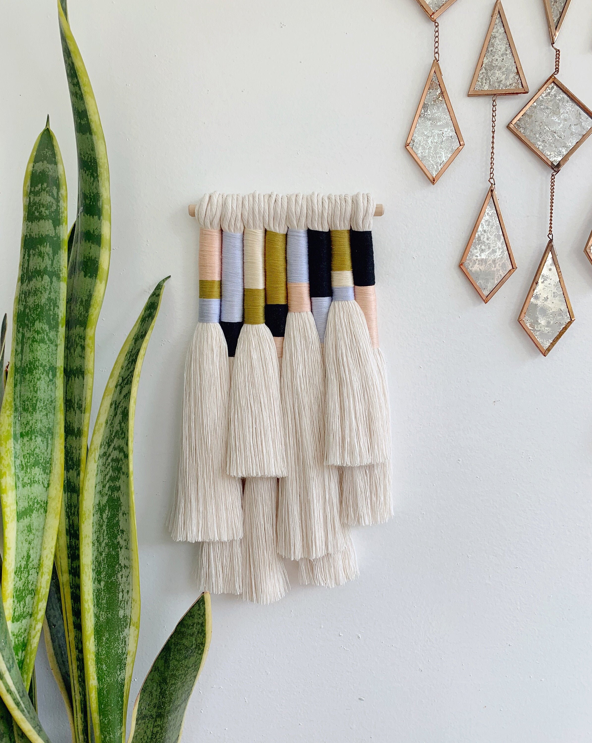 Mini Twyla/Mur de Macramé Suspendu