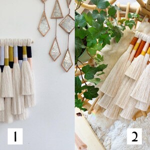 mini twyla / macrame wall hanging image 10