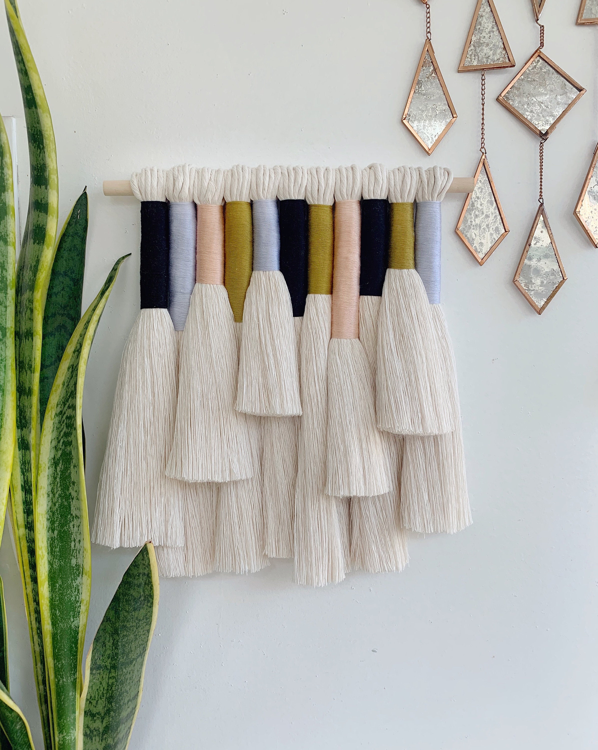 Porta/Mur de Macramé Suspendu