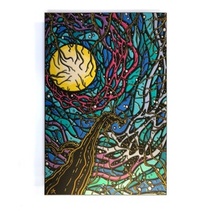 Gaze - SPECIAL EDITION Metallic Print Float Plaque (ready to hang)