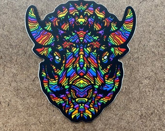 Prideful - Buffalo Themed Die Cut Sticker
