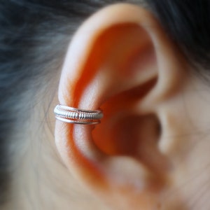 5)minimalist Non-Pierced EAR CUFF III *Rose Gold*