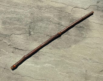 Magic Wand Natural Peach Wood 17.25” (Prunus persica)