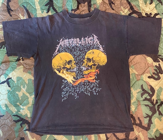 Vintage METALLICA Sad but True T-shirt Size XL Single Stitch