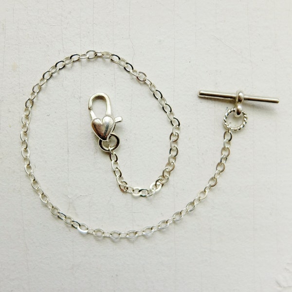 BDSM-Leine, BDSM Mini Leine, Y-Kette, BDSM Kette Leine, Sterling Leine, Silberschmuck Leine, Fetisch Schmuck, Bondage, Petplay