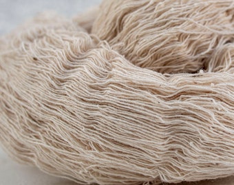 Natural Cotton Warp Yarn, loom warp, cotton yarn for wall hanging, cotton warp thread