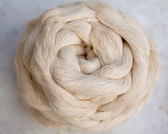 8 mm cotton rope ,2 m natural color cotton rope, single Twist string