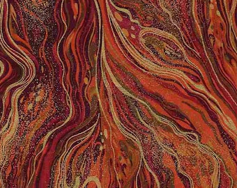Sunset Marble, With Gold