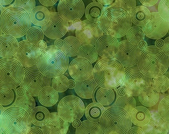 Floragraphix V, Circles, green