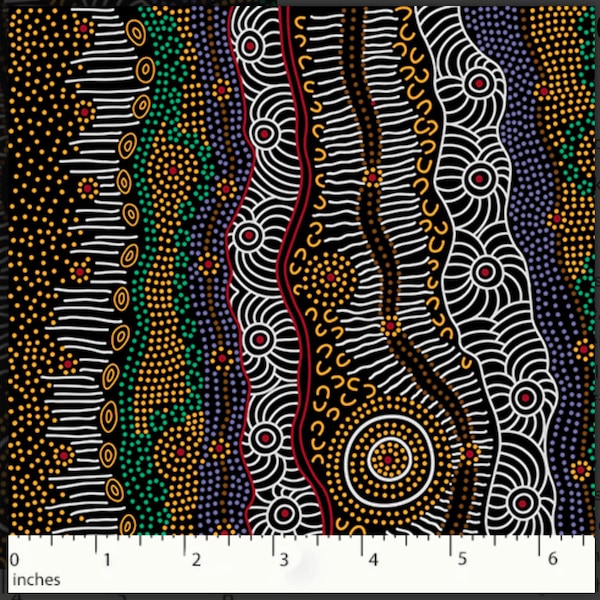 Aboriginal Fabric Etsy