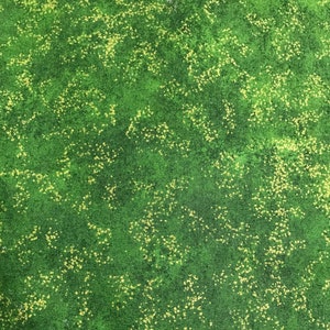Radiance Shimmer, Gold on Grass green