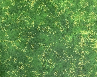 Radiance Shimmer, Gold on Grass green
