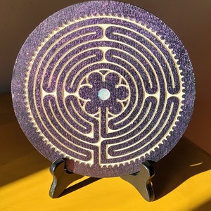 Chartres Finger Labyrinth for Meditation - Etsy