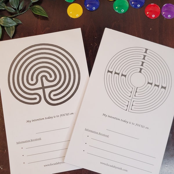 Focus Labyrinth Notepads