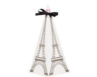 Parisian Wedding Party Favors 40-120  Eiffel Tower Design Compacts 