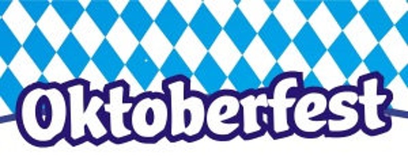 German Oktoberfest 100 ft. Bavarian Blue Diamond Plastic Banquet Tablecover Roll Beer Fest Polka Party SHIPPING INCLUDED image 8