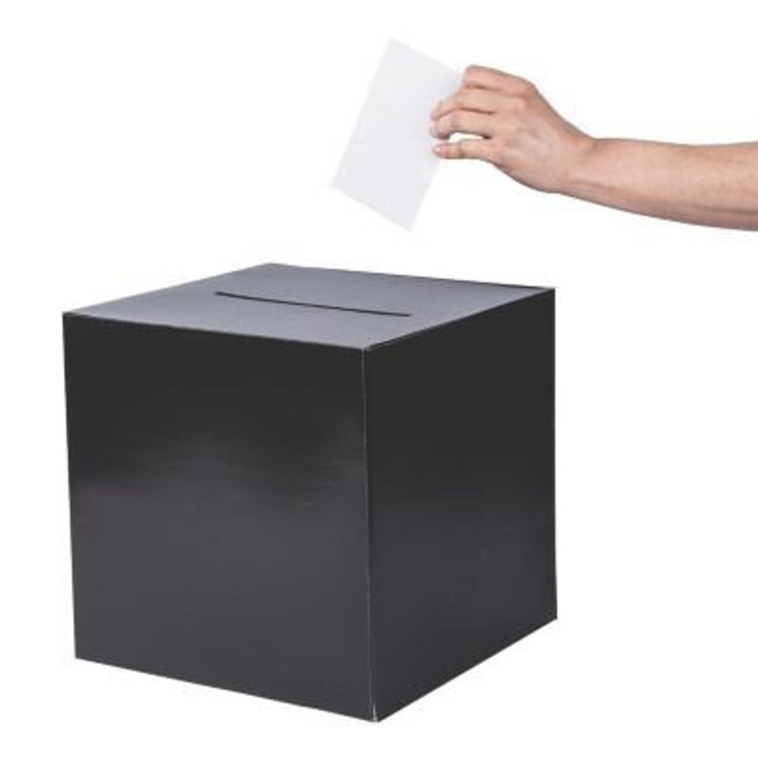 Chalkboard Card & Money Drop Box Decorate Yourself Ideal for Etsy