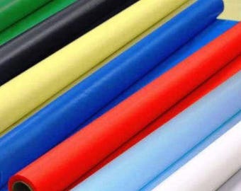 EXTRA WIDE! 16 Colors! 54&quot; W x 150&#39; L Banquet Table Cover Roll ~ Premium Cut to fit plastic Tablecloths  Shipping included!