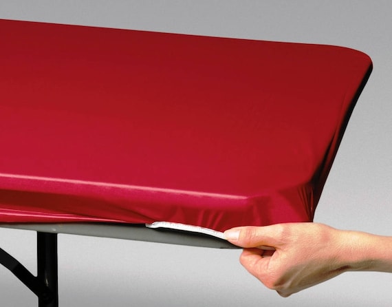 12 Stay Put Fitted Plastic Tablecloths Wind Proof Table Fitted Plastic Tablecloths Wind Proof, Plastic Rectangle Tablecloth With Elastic Band