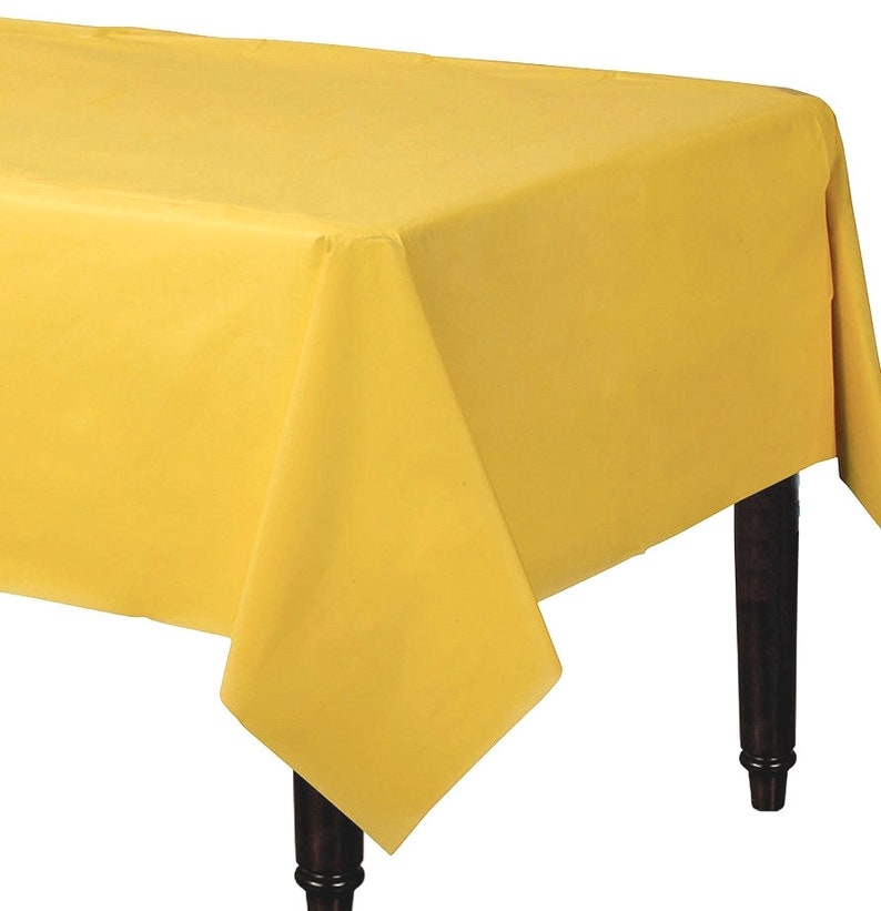 Extra Wide Banquet Table Cover Roll 54 in X 150 Ft Golden Etsy