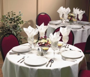 12 Better Than Linen Paper 82" Round Tablecloths ~ Disposable  RecyclableTablecover  Weddings Showers Graduations Biodegradable