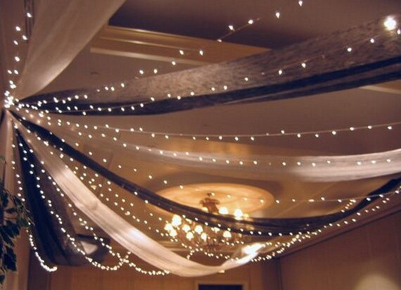 Gossamer Decorating Ceiling Draping Material Black Blue Or White Angel Mist Brand 2 Sizes 100 L X 58 W Or 200 L X 29 W