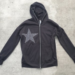 Unisex Star VOTE Zipped Hoodie -Bella Canvas - gift for everyone
