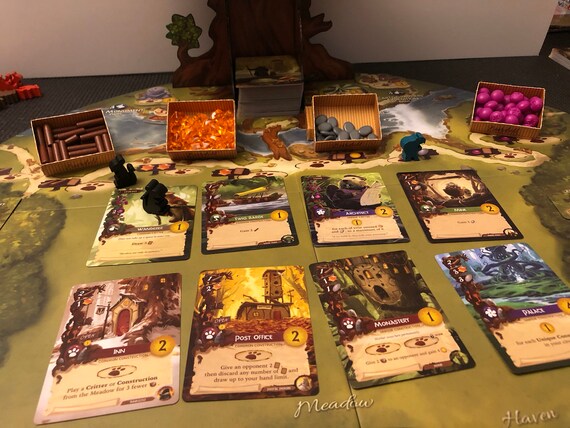 Resource Storage Crates Pattern For Games Like Everdell Terraforming Mars Etc