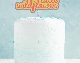 Flower Birthday Decorations - Little Wildflower
