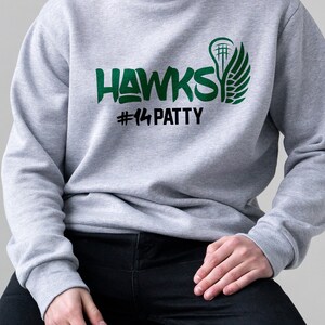 Hopkinton Hawks Lacrosse Custom Apparel - Wing Stick