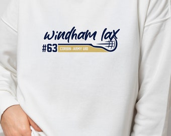 Windham, NH Lacrosse Sweatshirt