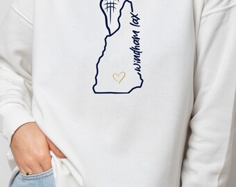 Windham, NH Lacrosse State Sweatshirt