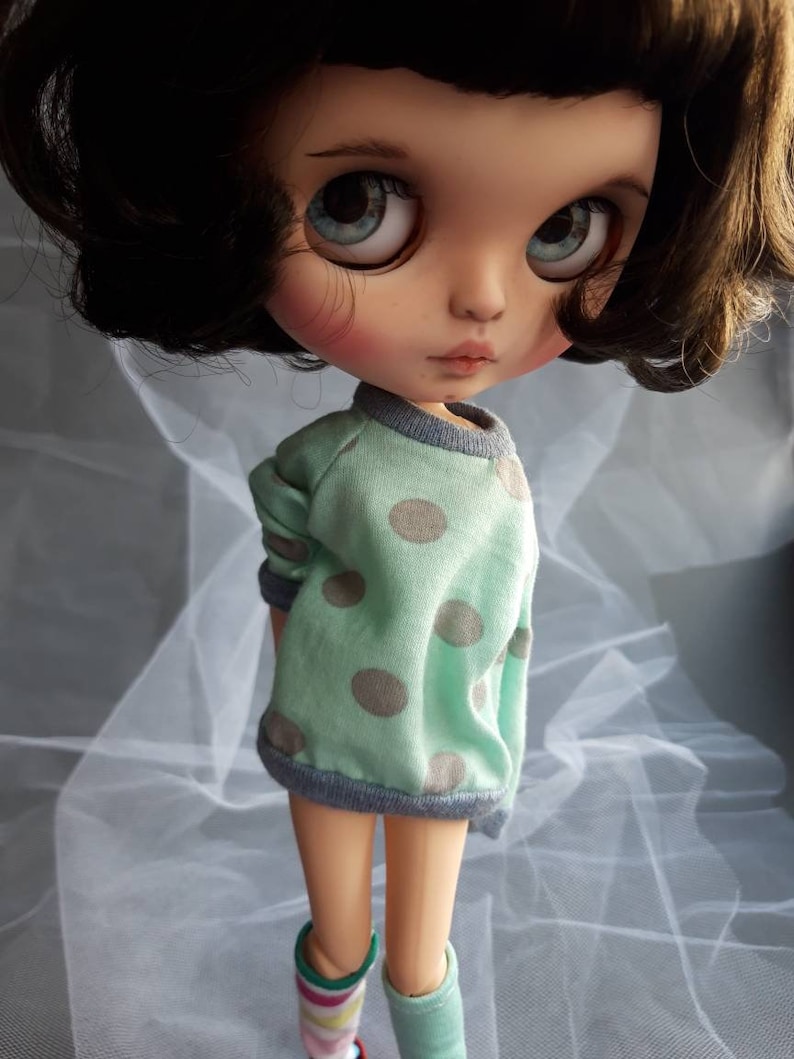 Hoodie and socks set for Blythe doll
