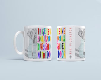 MUGS - Please leave your drama & dirty shoes at the door by Niki Pilkington / Mug new home office gift
