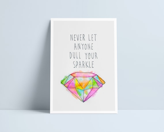 Never Let Anyone Steal Your Sparkle | Greeting Card Never Let Anyone Steal Your Sparkle | Greeting Card