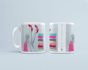 MUGS - Iechyd da mug by Niki Pilkington / Welsh quote Wales myg Cymraeg