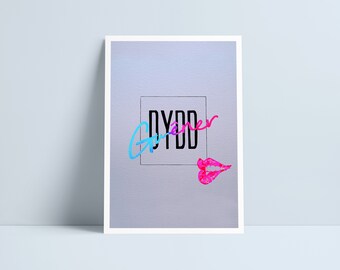 LARGE - Dydd Gwêner Druck von Niki Pilkington / Welsh Wales Kunst